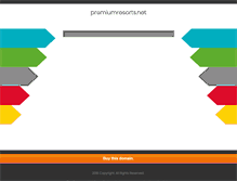 Tablet Screenshot of premiumresorts.net